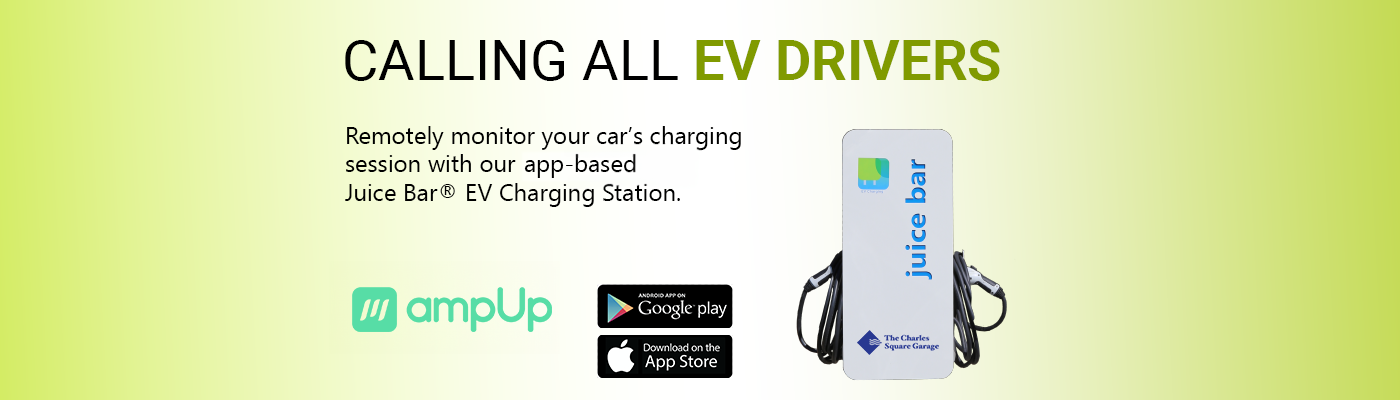 Remotely Monitor your car's charging session with our app-based Juice Bar EV charging station